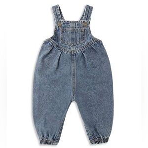 Rylee + Cru Classic Blue Overalls